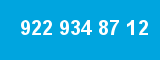 922 934 87 12